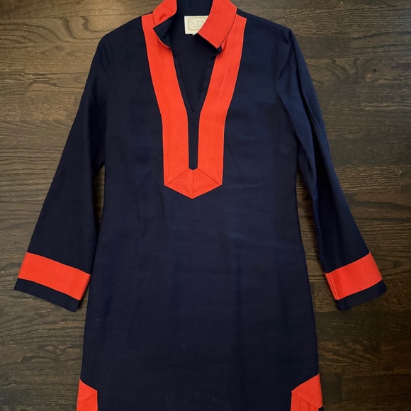 Sail to Sable Navy Dress - Picture 1 of 1